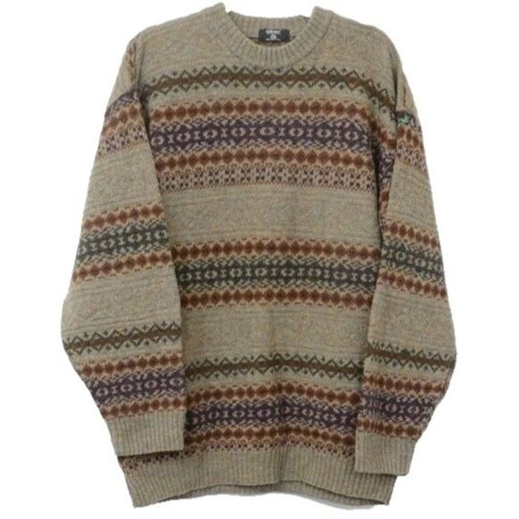 St. Michael 100% Pure New Wool Pullover Crew Neck Sweater Made in UK Men's XL - Picture 1 of 11